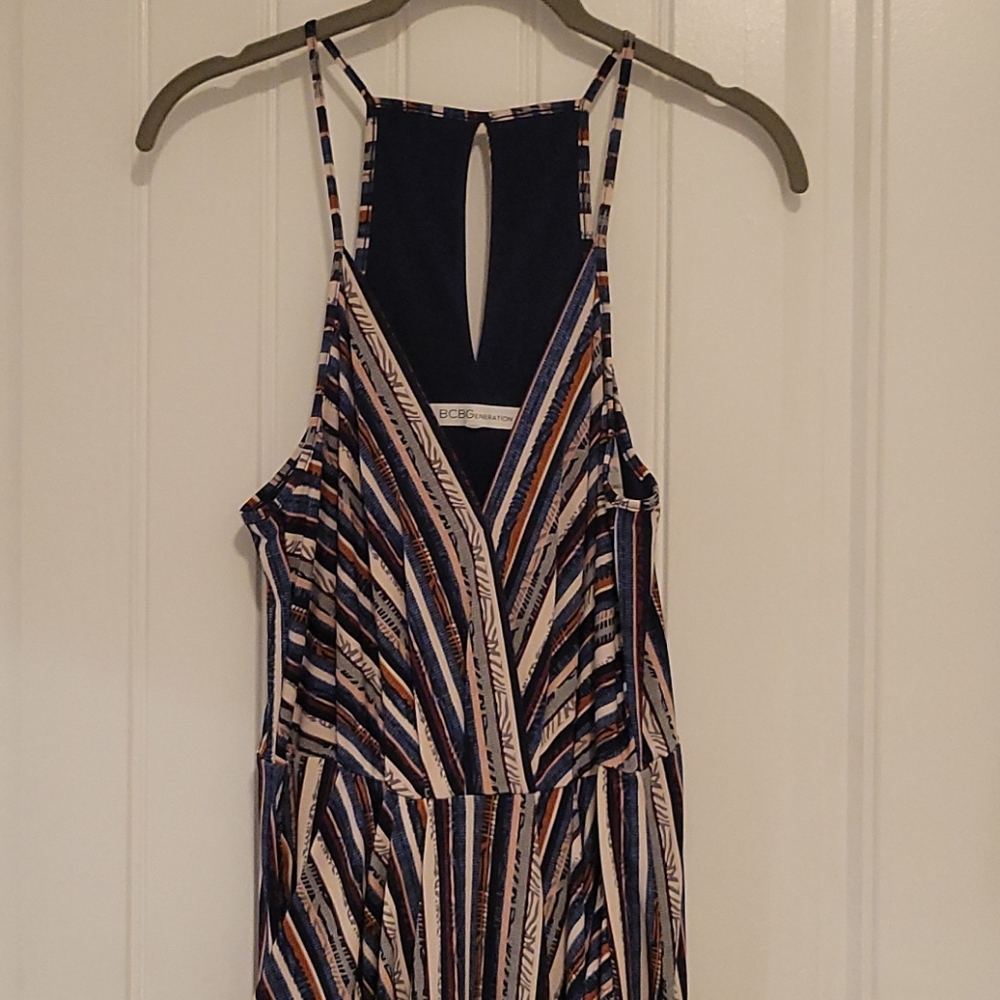 BCBGeneration Patterened Jersey Knit Dress, XS
